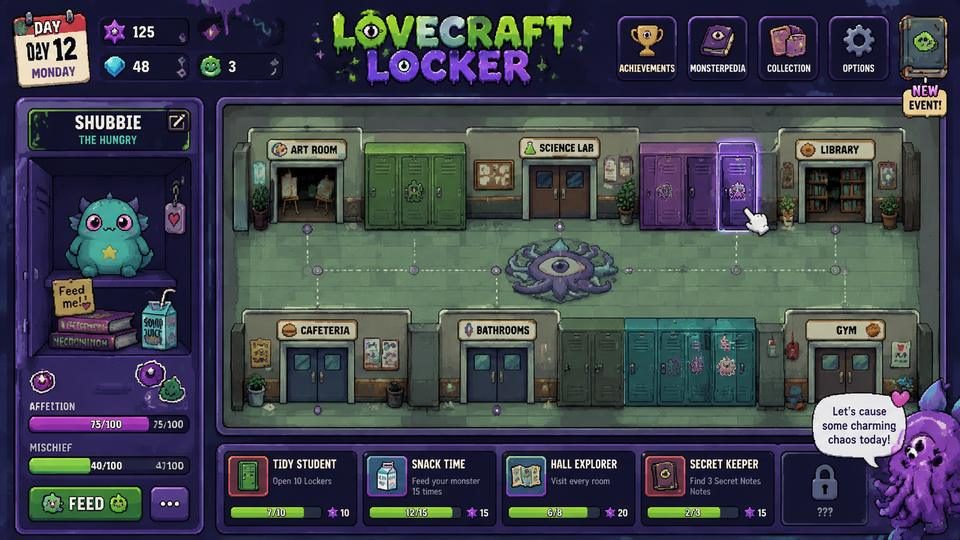 Lovecraft Locker 轻量SLG 演示图 6